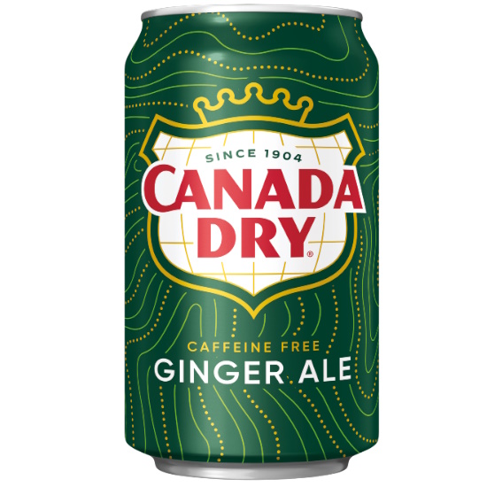 Canada Dry Ginger Ale - cu gust de ghimbir 355ml