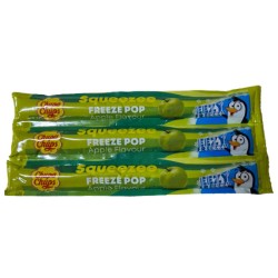 Chupa Chups Squeezee Freeze Pops - apple 45g (3 pieces)