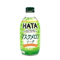 Ramune Hata Kosen Muskmelon Flavored Soda 300ml