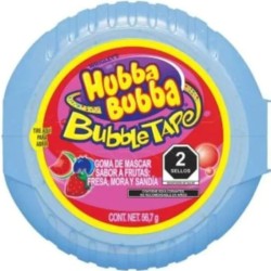 Hubba Bubba (MEXICO) Bubble Tape - fruits flavored 56.7g
