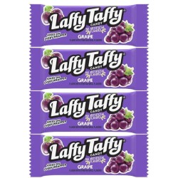 Laffy Taffy Mini Grape - cu gust de struguri 10g (4 bucăți) (EXP 31.05.2024)