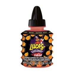 Lucas Gusano (MEXIC) Hot Liquid Fuego - chilli flavored 24g