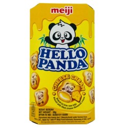 Meiji Hello Panda (ASIA) Cream Cheese - biscuiți cu gust de brânză 38g