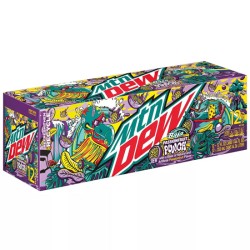 MOUNTAIN DEW (USA) BAJA PASSIONFRUIT PUNCH 355ML - 12pack 