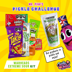 Van Holten's Pickle Challenge Kit (Warheads Sour)