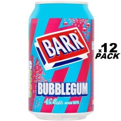12pack - Barr Bubblegum 330ml