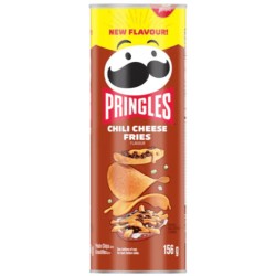 Pringles Chilli Cheese Fries - chipsuri cu gust de chilli și brânză 156g