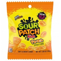 Sour Patch Kids Peach Peg Bag - piersică 101g