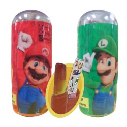 Super Mario Bros Twist Pop VEGAN - acadea + stickere înăuntru 15g (1 bucată)
