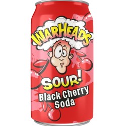 Warheads Sour! (USA) Black Cherry Soda 355ml