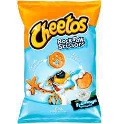 ..Cheetos (EU) Rock Paw Scissors Fromage - cheese 145g