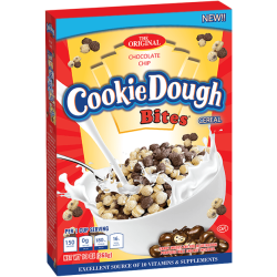 .....Cookie Dough Bites Cereal Chocolate Chip 368g