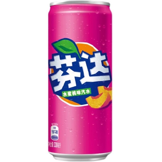 Fanta (CHINA) White Peach - piersică 330ml