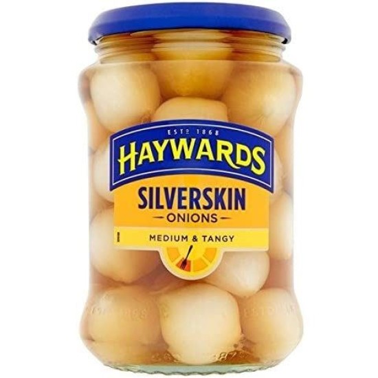 Haywards Medium & Tangy Silverskin Onions - ceapa murată 400g