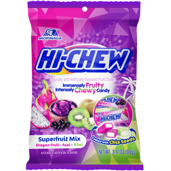 Hi-Chew (JAPAN) Superfruit Mix - fructe 90g
