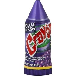Jolly Rancher Crayon (MEXICO) Grape Flavoured Pulp Candy 28g
