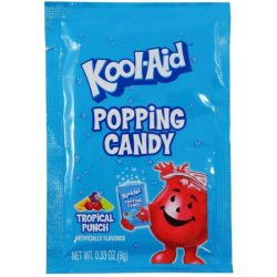 Kool Aid Popping Candy Tropical Punch 9g
