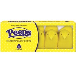 Peeps Easter Yellow Marshmallow Chicks 42g