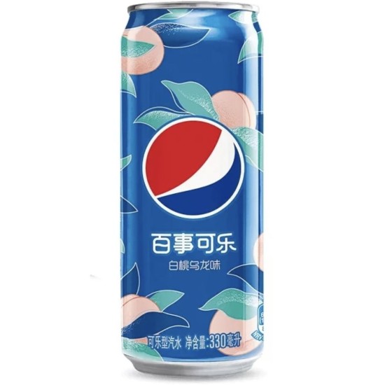 Pepsi (CHINA) White Peach - piersica 330ml