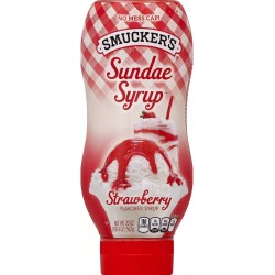 Smucker's Sundae Syrup Strawberry 567g