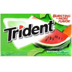 Trident Watermelon Twist Gum 14 sticks
