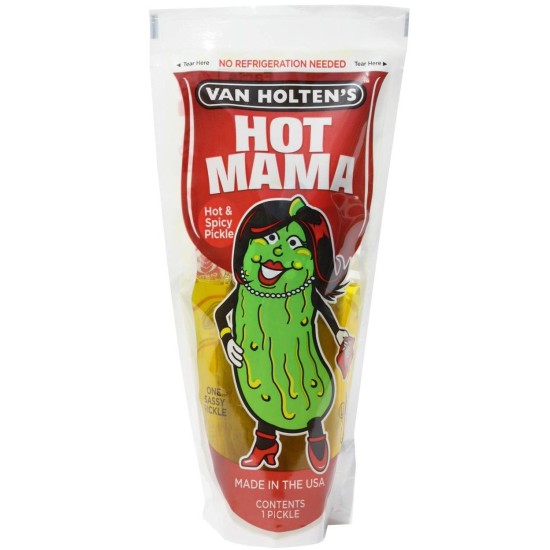 Van Holten's King Size Hot Mama Pickle ~196g