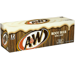 A&W Root Beer 355ml - 12pack
