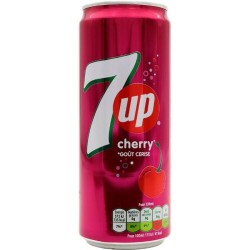 7up Cherry - cireșe 330ml