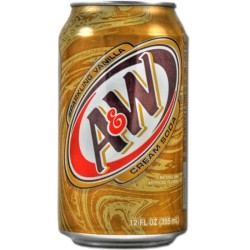 A&W Cream Soda Flavored 355ml