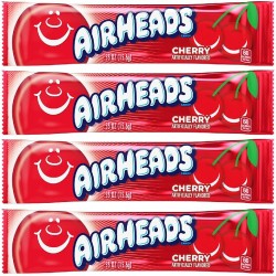 Airheads Cherry Flavored 15.6g (4 pieces)