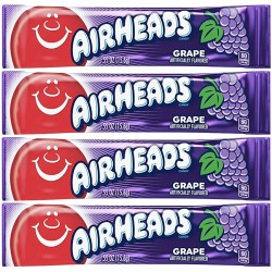 Airheads Grape Flavored 15.6g (4 pieces)