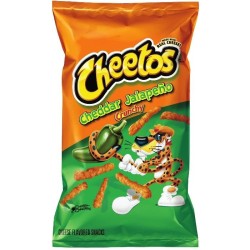 Cheetos (USA) Crunchy Cheddar Jalapeno Flavored  226.8g (Low Stock!)