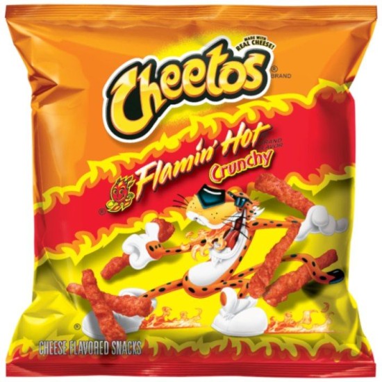 Cheetos (USA) Crunchy Flamin' Hot Flavored 35.4g