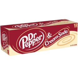 12pack - Dr. Pepper USA Cream Soda 355ml