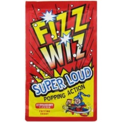 Fizz Wiz Strawberry Popping Candy 4.9g