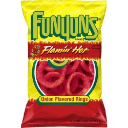 FunYuns Flamin' Hot Flavored Onion Rings 163g