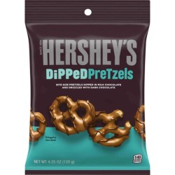 ......Hershey's Dipped Pretzels Milk Chocolate 120g