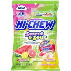 Hi-Chew (JAPAN) Sweet & Sour Mix Bag - fructe acrișoare și dulci 90g