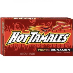 Hot Tamales Original Theatre Box - hot cinnamon 141g