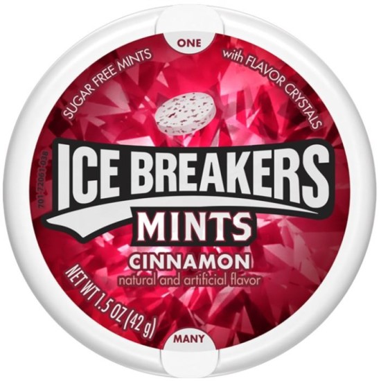 Ice Breakers Cinnamon - cu gust de scorțișoară 42g