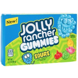 Jolly Rancher Gummies Sour Theatre Box - sour fruits flavored 99g