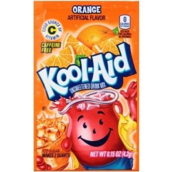 Kool Aid Orange Flavored Sachet 4.2g