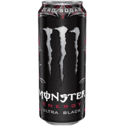 ......Monster Energy ZERO Ultra Black - black cherry 500ml