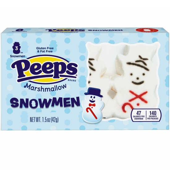 Peeps Marshmallow Christmas Snowmen 42g
