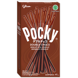 Pocky (JAPAN) Double Chocolate Flavored 47g