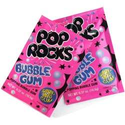 Pop Rocks Bubble Gum - gumă de mestecat 10.5g