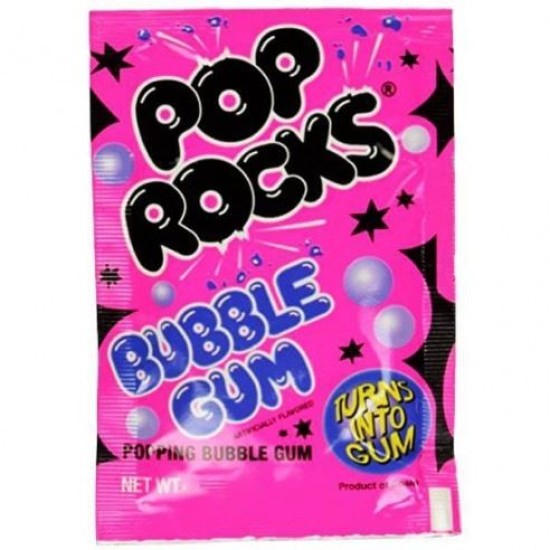 Pop Rocks Bubble Gum - gumă de mestecat 10.5g