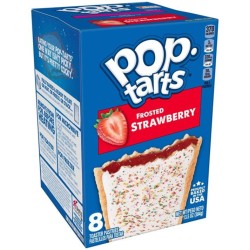 Pop Tarts Frosted Strawberry Sensations - plăcintă americană cu gust de căpșuni 384g