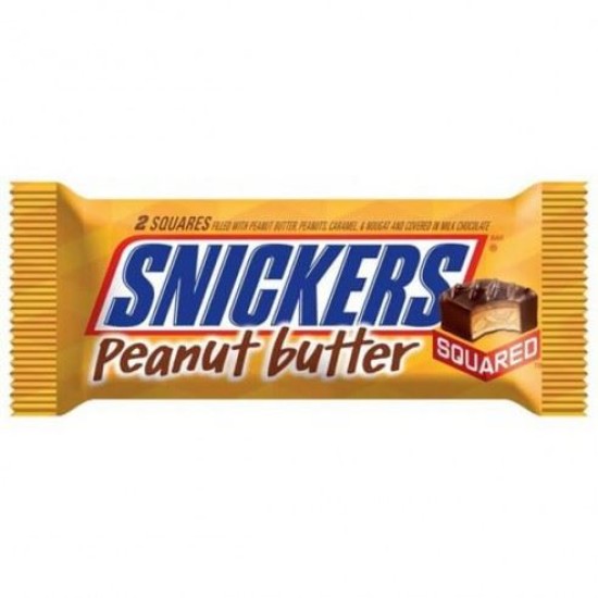 Snickers Peanut Butter Squared - unt de arahide 50.5g