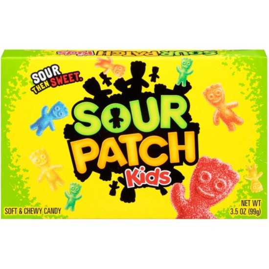 Sour Patch Kids Theatre Box - jeleuri cu gust de fructe 99g